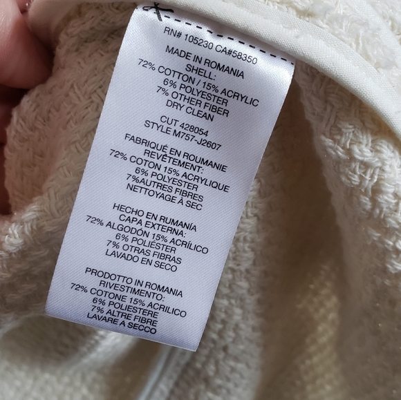 Joie Porcelain Jacoba Fringe Jacket Size Small - Picture 11 of 12